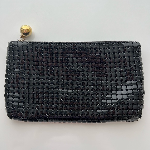 Vintage 1980’s mesh sequence clutch - Picture 3 of 5